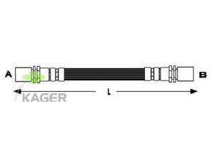 KAGER 38-0700 stabdžių žarnelė 
 Stabdžių sistema -> Stabdžių žarnelės
90049.22061.000, 90947.02348, 90947.02360