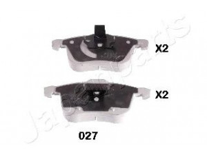 JAPANPARTS PA-027AF stabdžių trinkelių rinkinys, diskinis stabdys 
 Techninės priežiūros dalys -> Papildomas remontas
93166941, 93190340