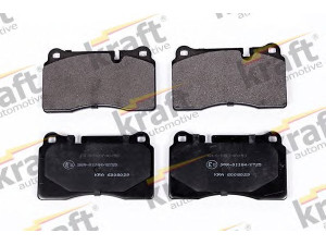 KRAFT AUTOMOTIVE 6008029 stabdžių trinkelių rinkinys, diskinis stabdys 
 Techninės priežiūros dalys -> Papildomas remontas
SFP500070