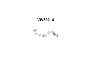 VENEPORTE VW80314 išleidimo kolektorius
1H0253091BB