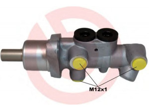 BREMBO M 85 081 pagrindinis cilindras, stabdžiai 
 Stabdžių sistema -> Pagrindinis stabdžių cilindras
1J1614019C, 1J1614019F, 010600
