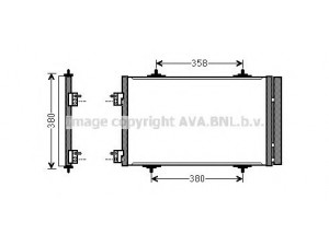 AVA QUALITY COOLING CN5272 kondensatorius, oro kondicionierius