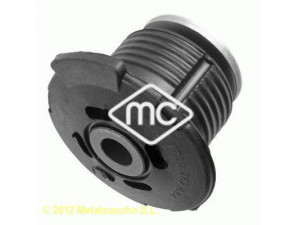 Metalcaucho 00776 stebulės laikiklio įvorė 
 Ašies montavimas/vairavimo mechanizmas/ratai -> Ašies atrama/ašies korpusas/ašies montavimas -> Pasukamojo veleno sujungimas
77 00 767 684