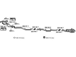 ERNST 020124 išmetimo sistema 
 Išmetimo sistema -> Išmetimo sistema, visa