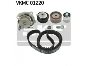 SKF VKMC 01220 vandens siurblio ir paskirstymo diržo komplektas 
 Aušinimo sistema -> Vandens siurblys/tarpiklis -> Vandens siurblys
038 109 454 A, 06B 109 244, 06B 121 011 H