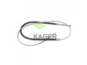 KAGER 19-0034 trosas, stovėjimo stabdys 
 Stabdžių sistema -> Valdymo svirtys/trosai
34411153582, 34411158423