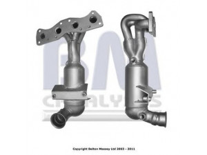 BM CATALYSTS BM91480H katalizatoriaus keitiklis 
 Išmetimo sistema -> Katalizatoriaus keitiklis
0341L6, 0341L3, 0341N1, 18407563247