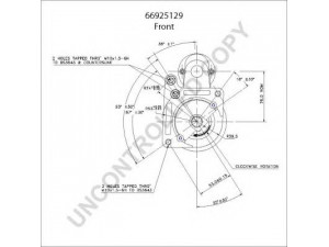 PRESTOLITE ELECTRIC 66925129 starteris 
 Elektros įranga -> Starterio sistema -> Starteris
110585HC, M002T48381, M003T32986