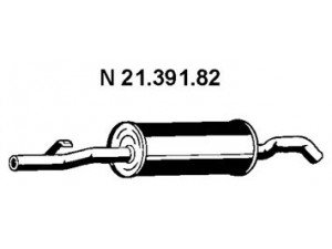 EBERSPÄCHER 21.391.82 galinis duslintuvas
18 10 2 244 370, 18 10 2 244 590