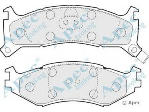 APEC braking PAD979 stabdžių trinkelių rinkinys, diskinis stabdys 
 Techninės priežiūros dalys -> Papildomas remontas
4423715, 4423725, 4740776, 4773575