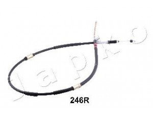 JAPKO 131246R trosas, stovėjimo stabdys 
 Stabdžių sistema -> Valdymo svirtys/trosai
4642029035