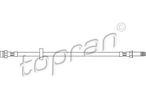 TOPRAN 110 402 stabdžių žarnelė 
 Stabdžių sistema -> Stabdžių žarnelės
005 312 593, 115 595 610, 115 595 611