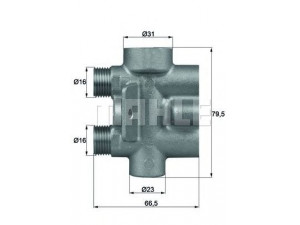 MAHLE ORIGINAL TO 9 75 termostatas, alyvos aušintuvas 
 Aušinimo sistema -> Termostatas/tarpiklis -> Thermostat
7L0 317 027 A