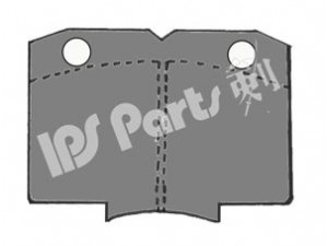 IPS Parts IBD-1002 stabdžių trinkelių rinkinys, diskinis stabdys