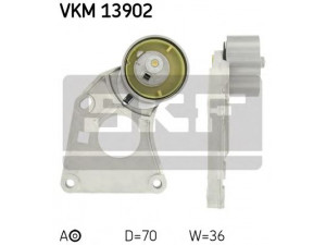 SKF VKM 13902 įtempiklio skriemulys, paskirstymo diržas 
 Techninės priežiūros dalys -> Papildomas remontas
0823.08, 0823.09, 0823.10, 0829.C5