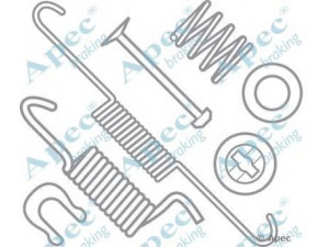 APEC braking KIT971 priedų komplektas, stabdžių trinkelės 
 Stabdžių sistema -> Būgninis stabdys -> Dalys/priedai
