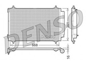 DENSO DCN21017 kondensatorius, oro kondicionierius 
 Oro kondicionavimas -> Kondensatorius
1401113180, 6455FW