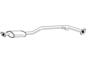 AKS DASIS SG75415 vidurinis duslintuvas