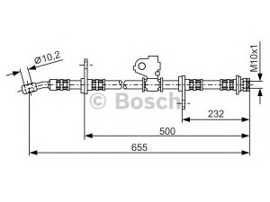 BOSCH 1 987 476 322 stabdžių žarnelė 
 Stabdžių sistema -> Stabdžių žarnelės
46410-SH3-033, 46410-SH3-034, 46410-SH3-043