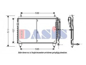 AKS DASIS 121940N kondensatorius, oro kondicionierius 
 Oro kondicionavimas -> Kondensatorius
1268302870, A1268302870