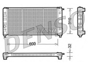 DENSO DRM26002 radiatorius, variklio aušinimas 
 Aušinimo sistema -> Radiatorius/alyvos aušintuvas -> Radiatorius/dalys
SE021117002A, X039456880