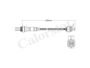 CALORSTAT by Vernet LS140687 lambda jutiklis
12612506, 8-12585999-0, 12612506
