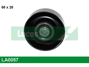 LUCAS ENGINE DRIVE LA0057 kreipiantysis skriemulys, V formos rumbuotas diržas 
 Diržinė pavara -> V formos rumbuotas diržas/komplektas -> Laisvasis/kreipiamasis skriemulys
1281.19, 96036288