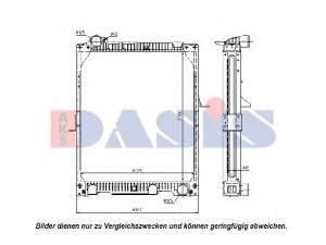 AKS DASIS 131100N radiatorius, variklio aušinimas
6525015101, A6525015101