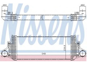 NISSENS 96419 tarpinis suslėgto oro aušintuvas, kompresorius 
 Variklis -> Oro tiekimas -> Įkrovos agregatas (turbo/superįkrova) -> Tarpinis suslėgto oro aušintuvas
1645001900, 251 500 00 00, A1645001900