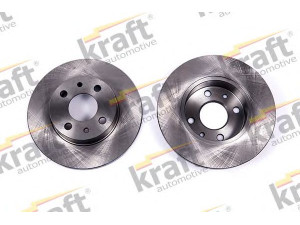 KRAFT AUTOMOTIVE 6043140 stabdžių diskas 
 Dviratė transporto priemonės -> Stabdžių sistema -> Stabdžių diskai / priedai
5961814, 71738423