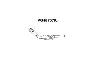 VENEPORTE PG45707K katalizatoriaus keitiklis