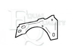EQUAL QUALITY L01568 vidinis sparno skydas 
 Kėbulas -> Kėbulo dalys/ sparnas/buferis -> Sparnas/montavimo dalys
00007119X9