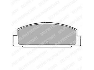 DELPHI LP450 stabdžių trinkelių rinkinys, diskinis stabdys 
 Techninės priežiūros dalys -> Papildomas remontas
MB058917, MB150674, MB150958, MB238250