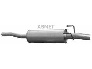ASMET 02.054 galinis duslintuvas 
 Išmetimo sistema -> Duslintuvas
906 490 10 01