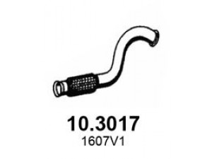 ASSO 10.3017 išleidimo kolektorius 
 Išmetimo sistema -> Išmetimo vamzdžiai
1705ZR, 1706F3, 1706J9, 1706V1