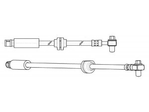 CEF 512970 stabdžių žarnelė 
 Stabdžių sistema -> Stabdžių žarnelės
13245046, 13327441, 20912237, 562129