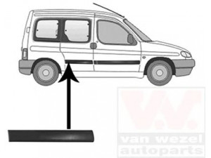 VAN WEZEL 0903426 apdailos/apsauginės juostelė, durelės 
 Kėbulas -> Apdaila/apsauga/dekoratyvinės juostelės/emblemos -> Apdailos/apsauginės juostelės
8546F4