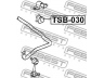 FEBEST TSB-030 skersinio stabilizatoriaus įvorių komplektas 
 Ašies montavimas/vairavimo mechanizmas/ratai -> Stabilizatorius/fiksatoriai -> Sklendės
48815-20030, 48815-42040
