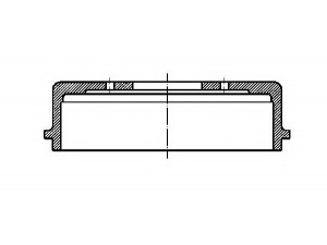CIFAM 700-055 stabdžių būgnas 
 Stabdžių sistema -> Būgninis stabdys -> Stabdžių būgnas
43206-50Y10
