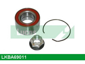 LUCAS ENGINE DRIVE LKBA69011 rato guolio komplektas 
 Ašies montavimas/vairavimo mechanizmas/ratai -> Rato stebulė/montavimas -> Rato guolis