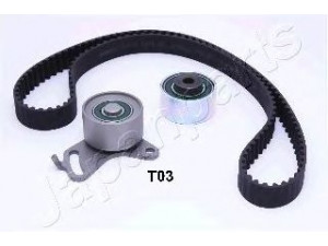JAPANPARTS KDD-T03 paskirstymo diržo komplektas 
 Techninės priežiūros dalys -> Papildomas remontas