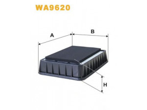 WIX FILTERS WA9620 oro filtras 
 Filtrai -> Oro filtras
1444 SA, 1444 WW, 1500A190, 1444 RZ