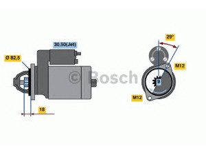 BOSCH 0 986 021 610 starteris 
 Elektros įranga -> Starterio sistema -> Starteris
03G 911 023 A, 03G 911 023 A, 03G 911 023 A