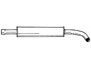 AKS DASIS SG22426 vidurinis duslintuvas