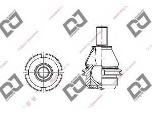 DJ PARTS DB1083 atramos/vairo trauklė 
 Ašies montavimas/vairavimo mechanizmas/ratai -> Sujungimai -> Atramos/vairo trauklė
364028, 364034