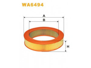 WIX FILTERS WA6494 oro filtras 
 Techninės priežiūros dalys -> Techninės priežiūros intervalai
180, 265, MD320277, MD603800, 7987985