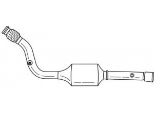 AKS DASIS SG46125 katalizatoriaus keitiklis