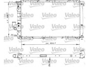 VALEO 730536 radiatorius, variklio aušinimas 
 Aušinimo sistema -> Radiatorius/alyvos aušintuvas -> Radiatorius/dalys
82449675, 82449675