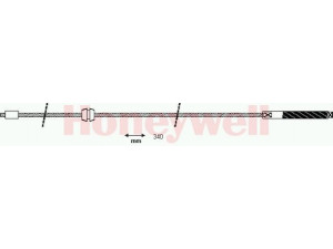 BENDIX 433007B trosas, stovėjimo stabdys 
 Stabdžių sistema -> Valdymo svirtys/trosai
522445, 9127187, 9127187