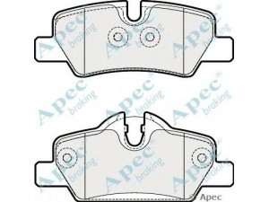 APEC braking PAD2029 stabdžių trinkelių rinkinys, diskinis stabdys
34216861641